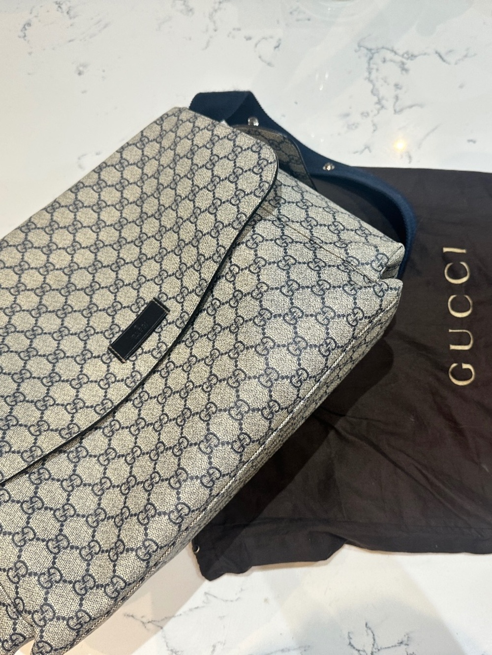 Gucci diaper bag